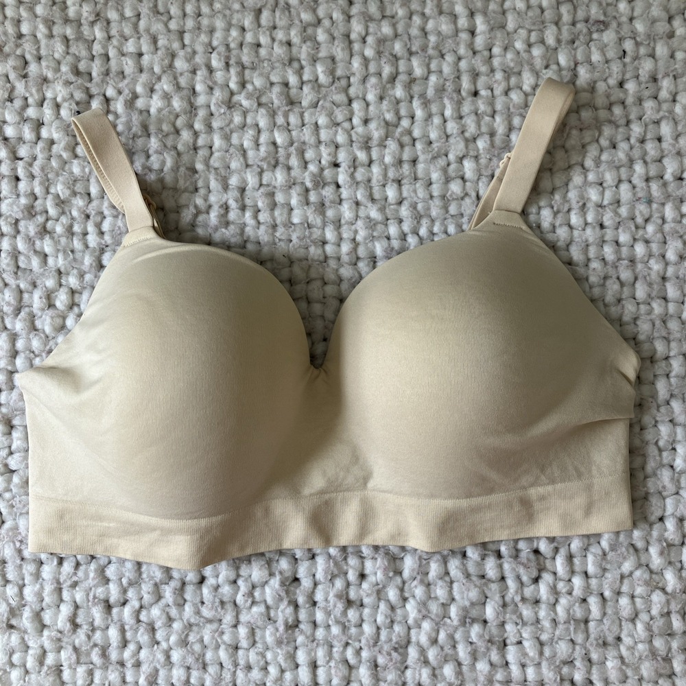 Truekind Wireless Shaping Bra Womens 2XL Padded T Shirt Comfort Everyday